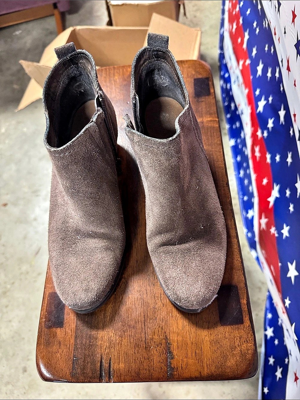 Brown Ankle Booties